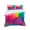 Designart 'Abstract Colorful Pattern' Modern Bedding Set - Duvet Cover & Shams